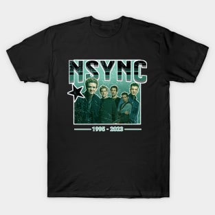 Nsync Green Vintage 90s T-Shirt